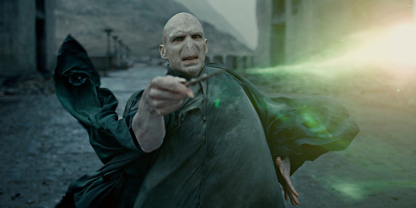 Voldemort in a scene from Harry Potter and the Deathly Hallows