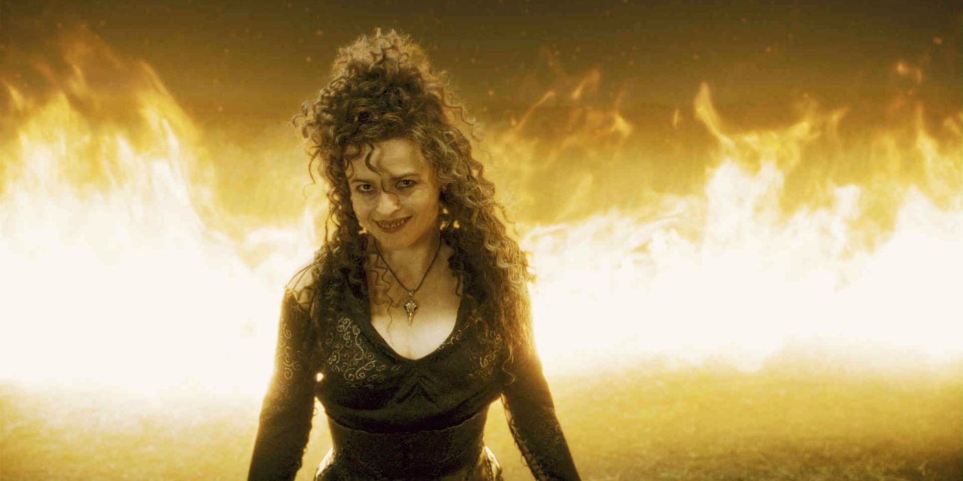 Bellatrix Lestrange in a scene from Harry Potter and the Half-Blood Prince