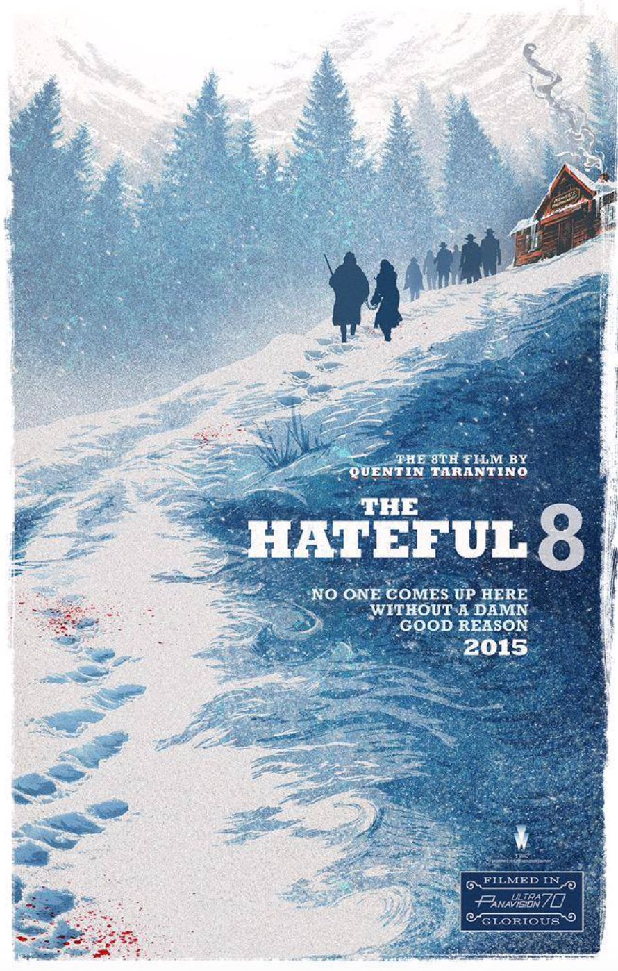 The Hateful Eight - Comic-Con Poster