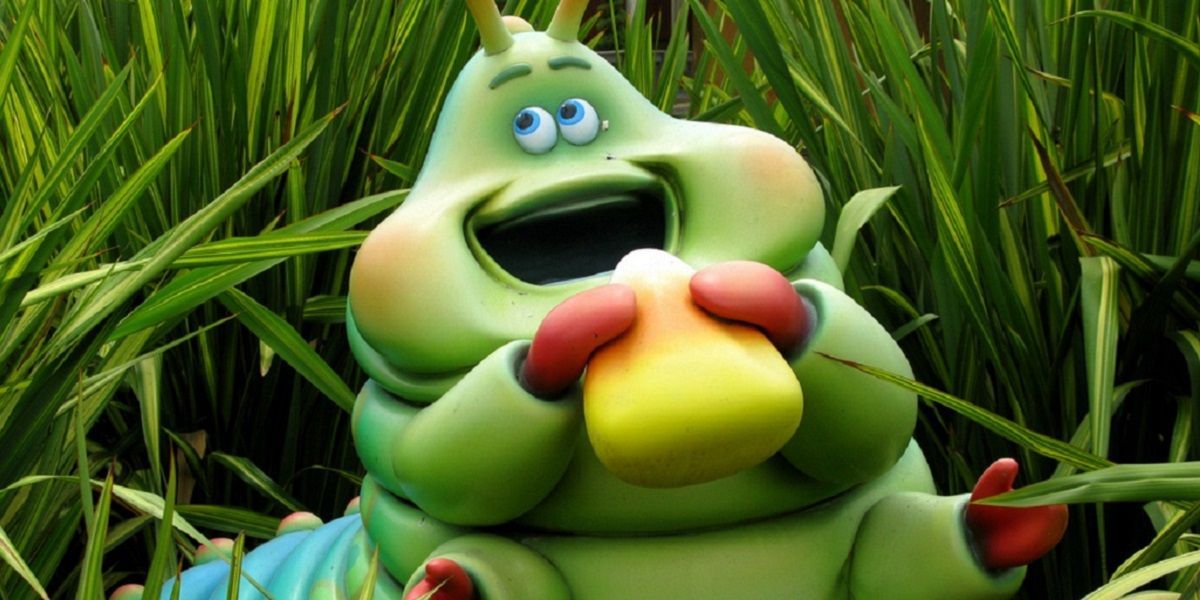 Heimlich in A Bug's Life - Best Pixar Characters