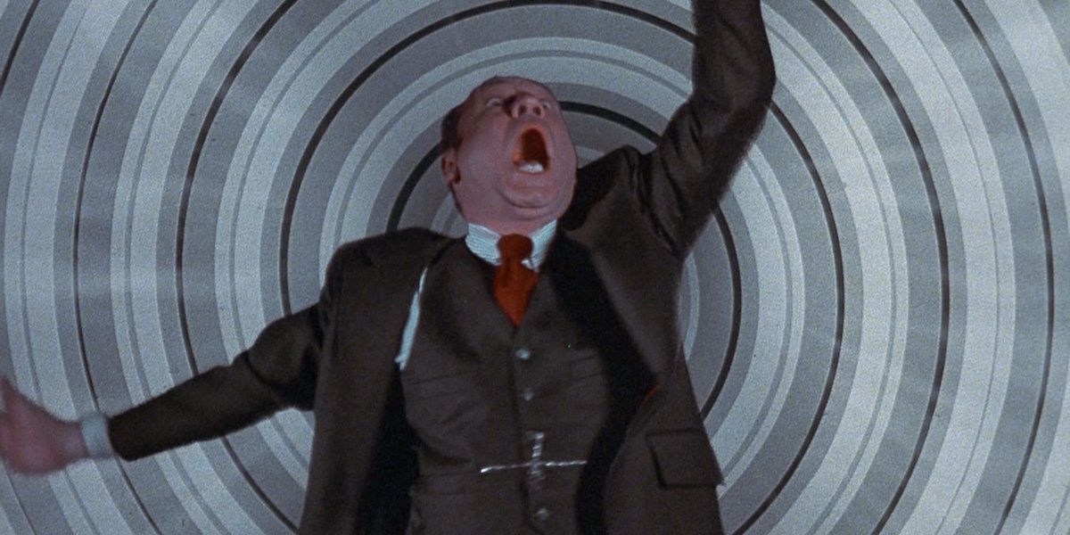 Mel Brooks falling in High Anxiety.