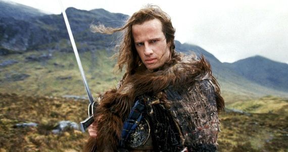 Christopher Lambert in 'Highlander'