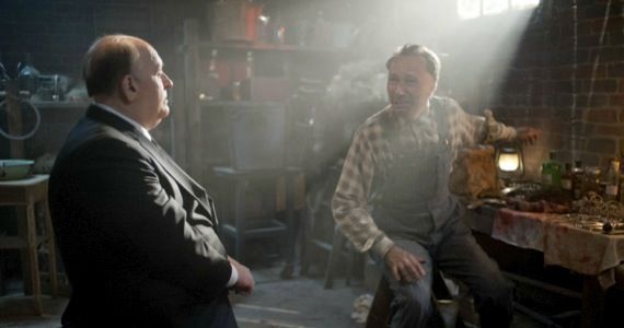 Anthony Hopkins and Michael Wincott in Hitchcock