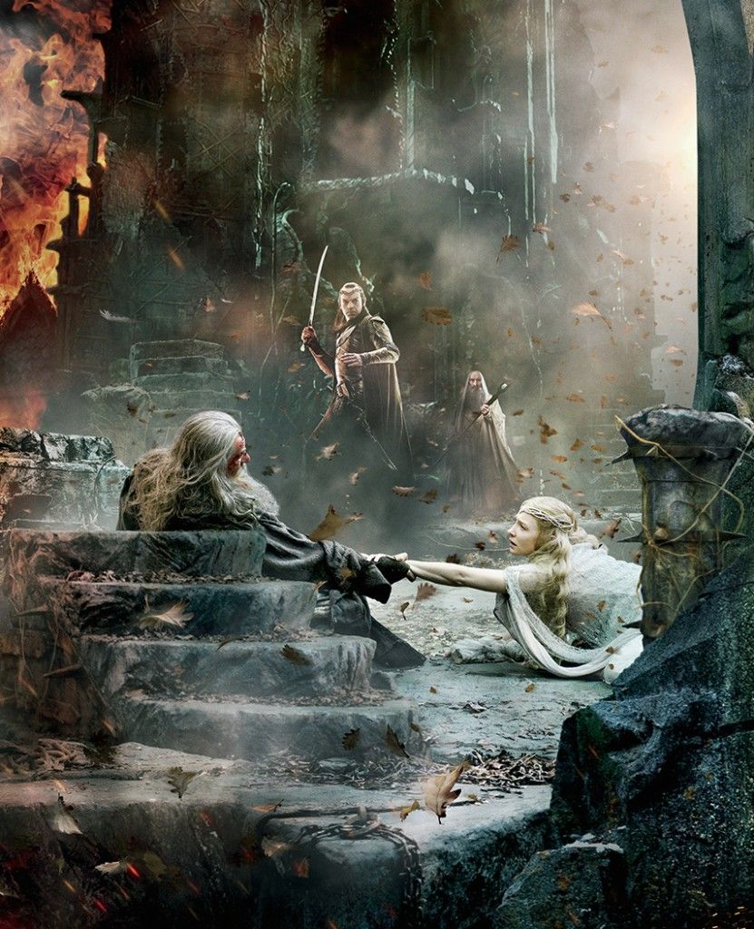 The Hobbit: The Battle of the Five Armies - Gandalf &amp; Galadriel Poster