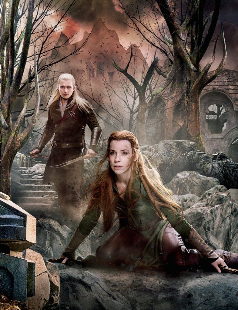 The Hobbit: The Battle of the Five Armies - Legolas and Tauriel Poster