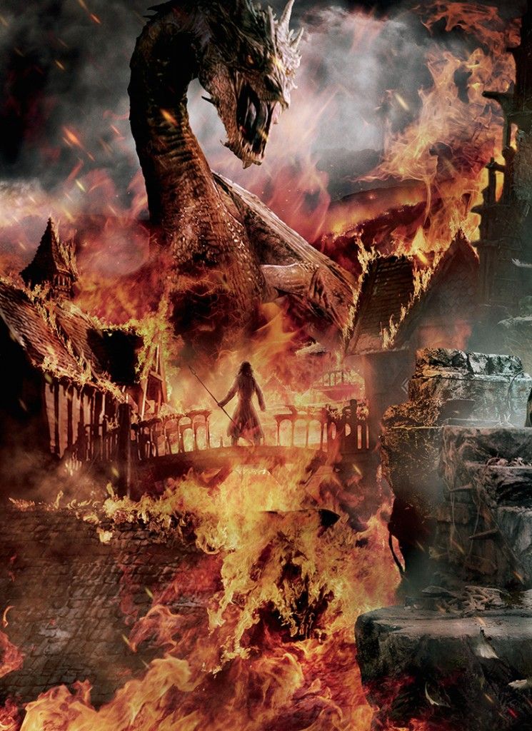 The Hobbit: The Battle of the Five Armies - Smaug Poster