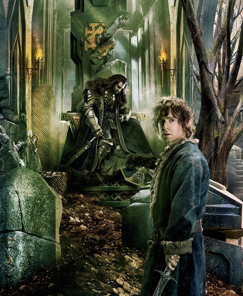 The Hobbit: The Battle of the Five Armies - Bilbo &amp; Theodin Poster