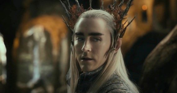 Lee Pace como Rei Thranduil em O Hobbit: A Desolação de Smaug