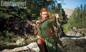 Evangeline Lilly in 'The Hobbit: The Desolation of Smaug'