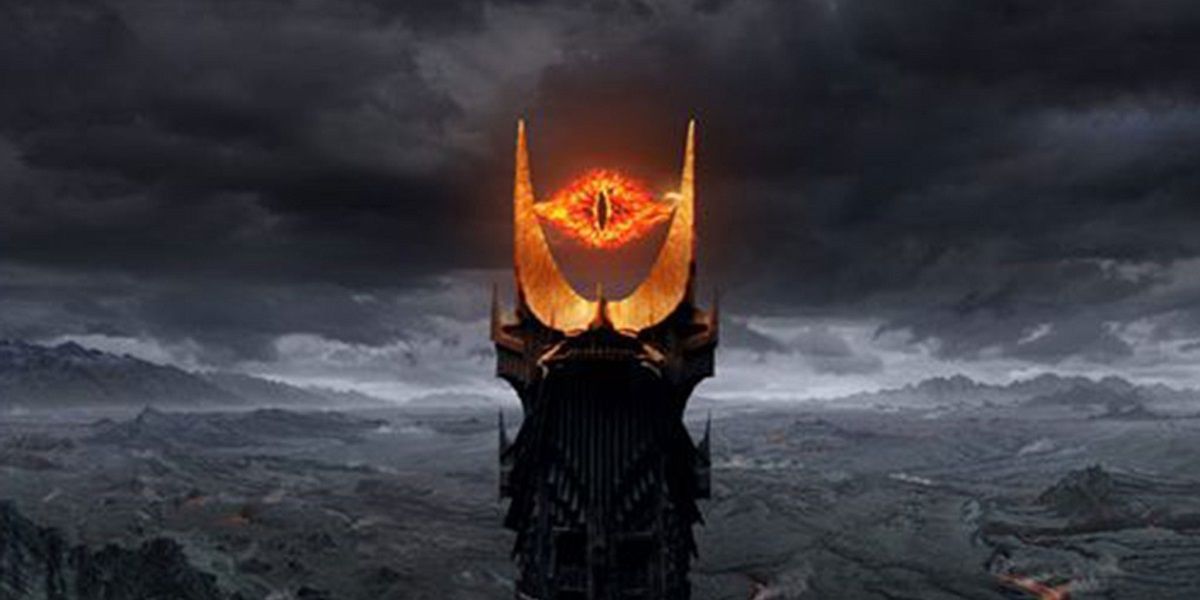 O olho de Sauron queima em sua torre