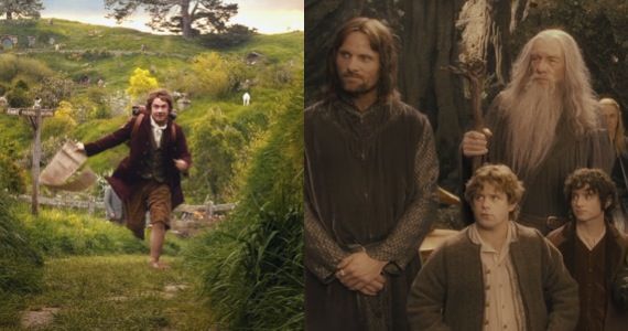 The Hobbit: An Unexpected Journey story vs. Fellowship of the Ring