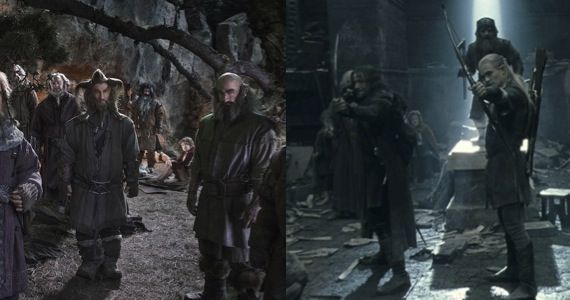 The Hobbit: An Unexpected Journey vs. Fellowship of the Ring direction