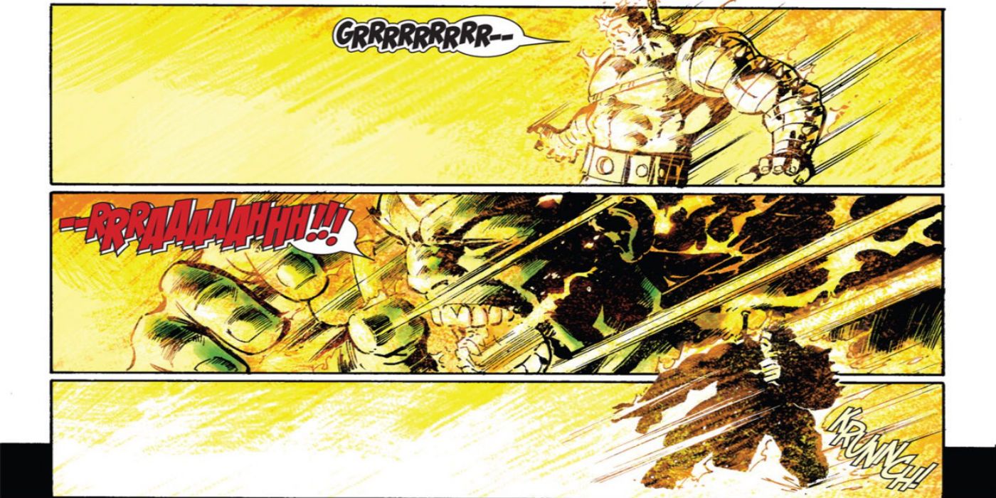 Hulk vs Ghost Rider