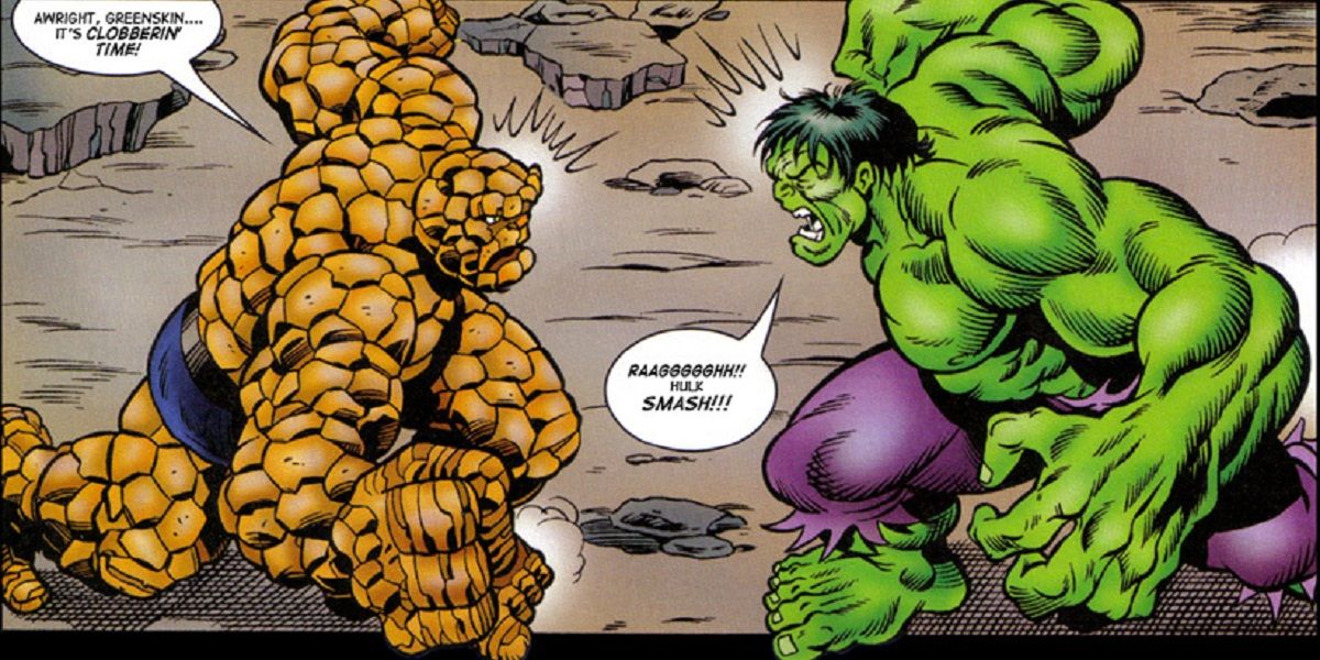 Hulk vs The Thing