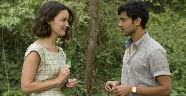Charlotte Le Bon and Manish Dayal in The Hundred-Foot Journey