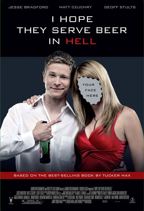 i-hope-they-serve-beer-in-hell-poster