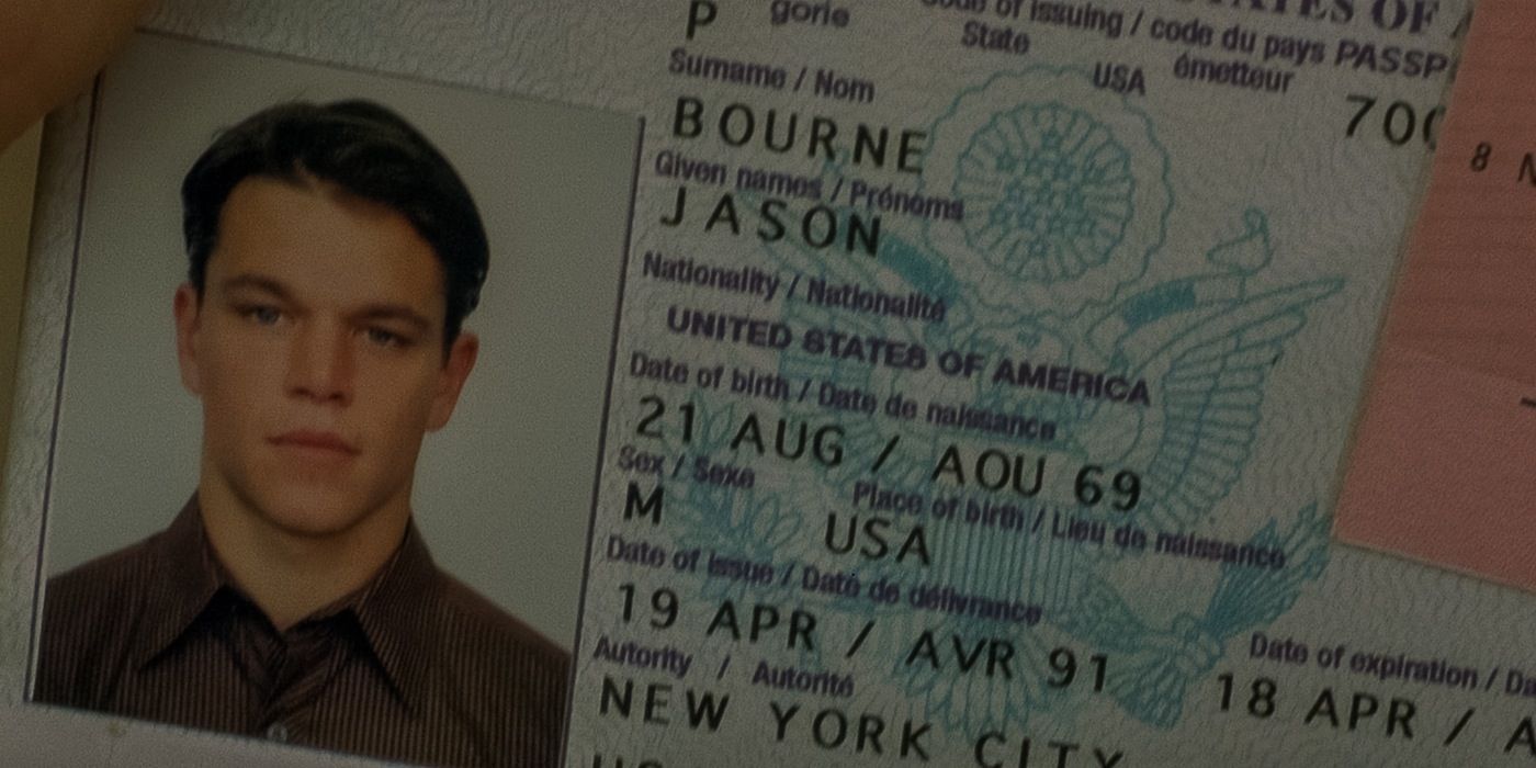 Passport - The Bourne Identity