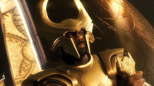 Idris Elba as Heimdall in 'Thor'