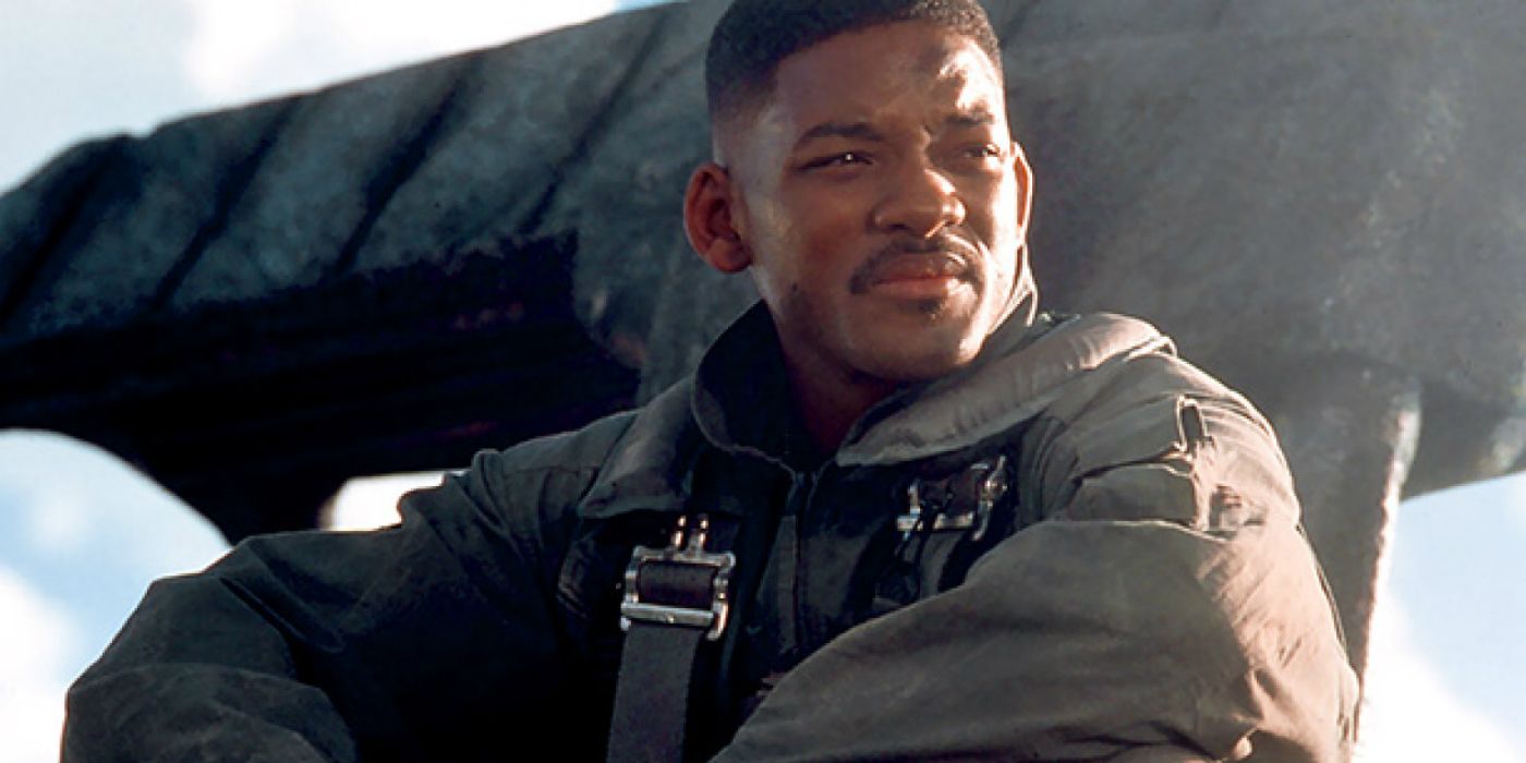 Will Smith looks on in Independence Day