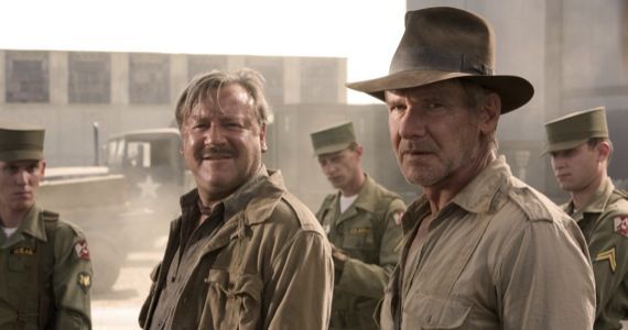 Harrison Ford and Ray Winstone in Indiana Jones and the Kingdom of the Crystal Skull