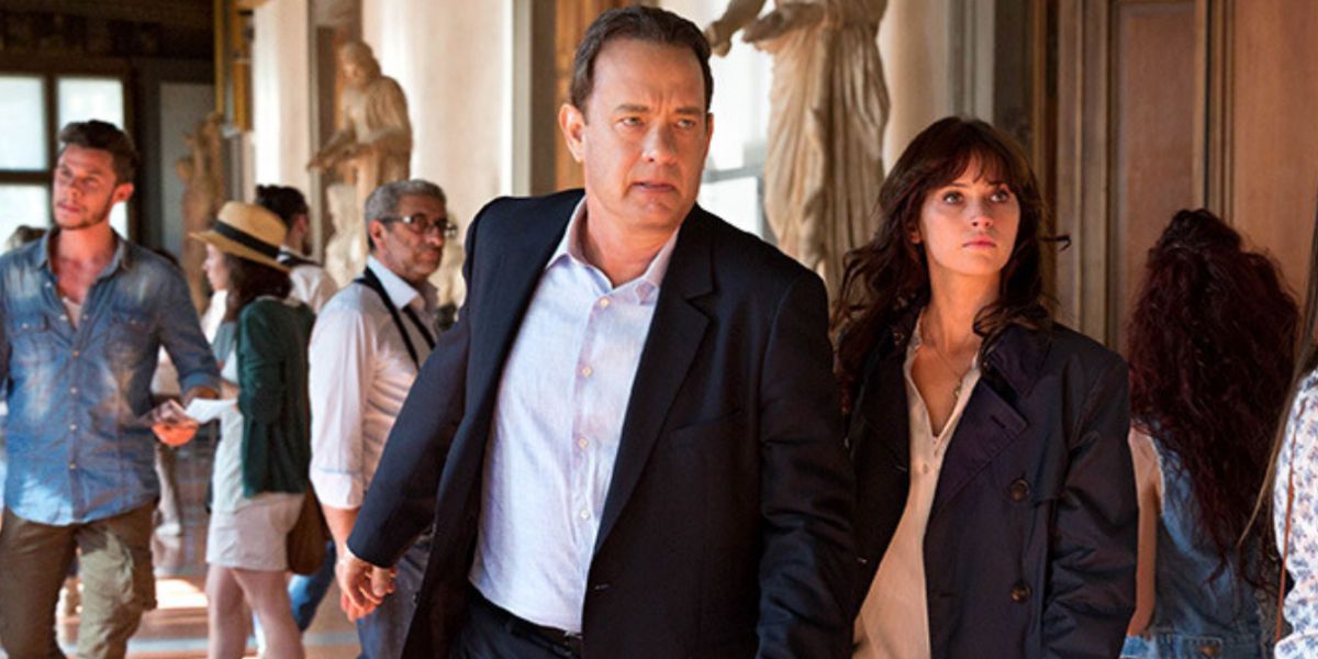 Tom Hanks and Felicity Jones in Ron Howard's Inferno