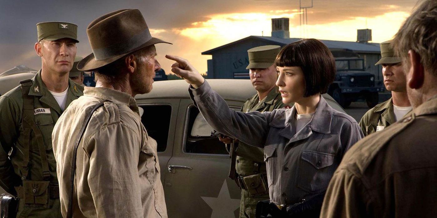 Cate Blanchett in Indiana Jones