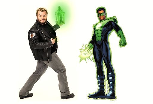 What if Jack Black Starred as Kyle Rayner in Green Lantern Comedy