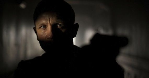 Daniel Craig as James Bond in the trailer preview for Skyfall