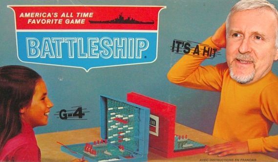 James Cameron Criticizes Battleship Movie Based on Board Game