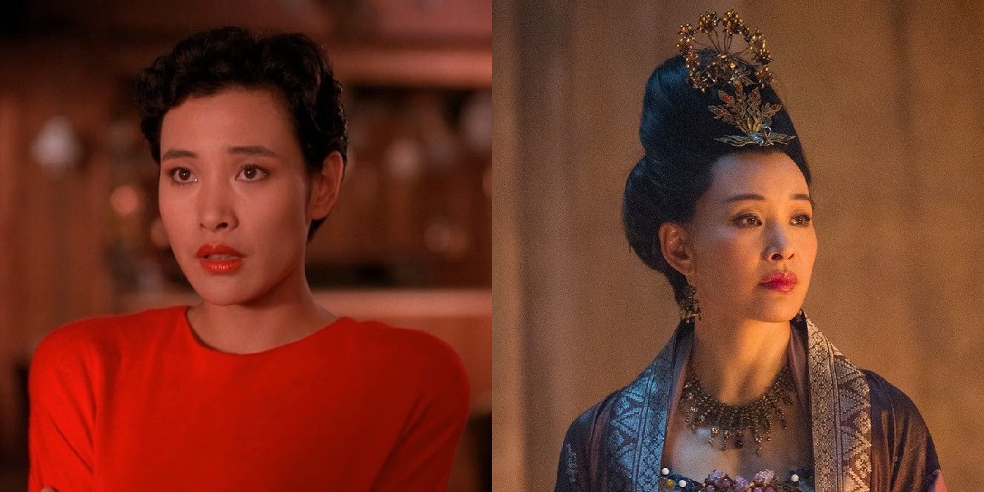Joan Chen as Jocelyn Packard in Twin Peaks and in Marco Polo