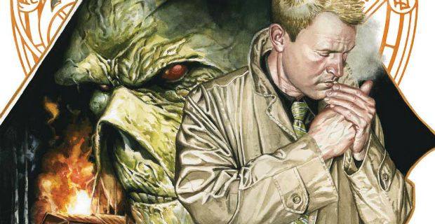 John Constantine and Swamp Thing