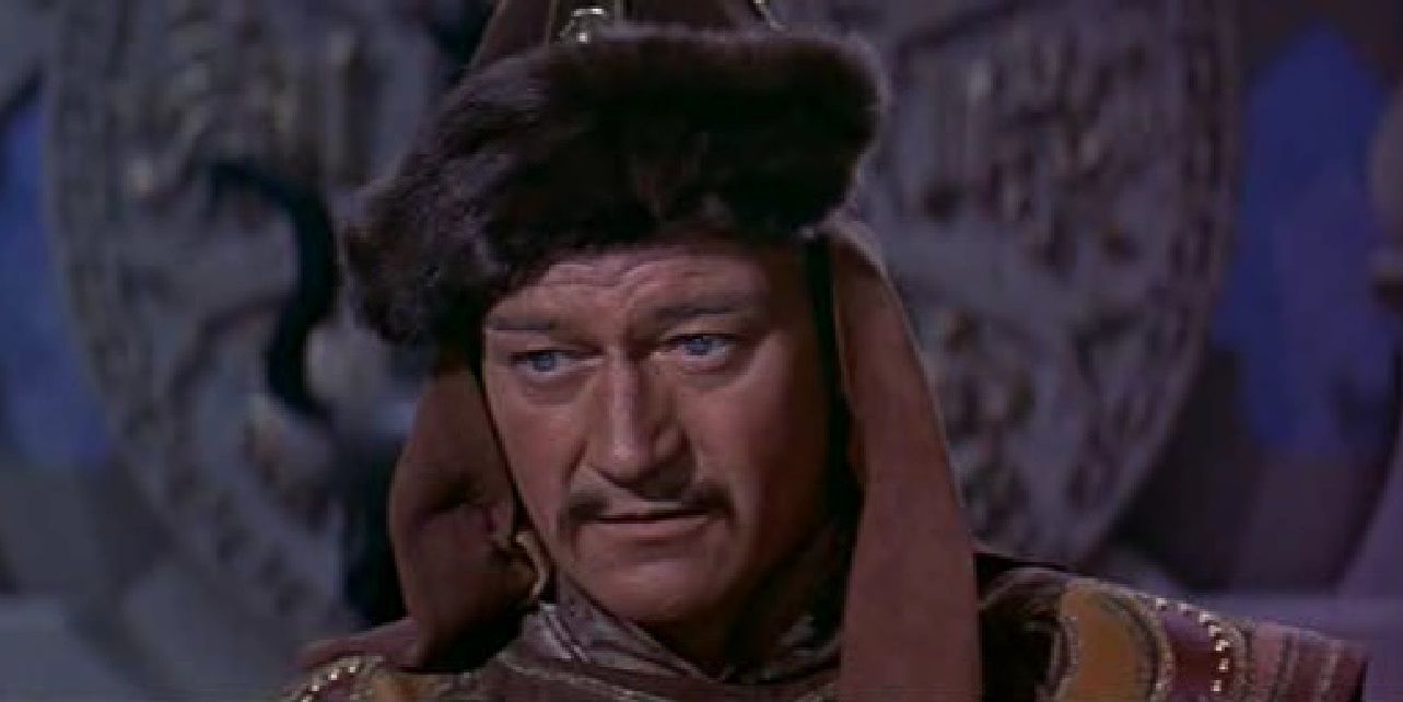 John Wayne in The Conqueror - Hollywood Whitewashing