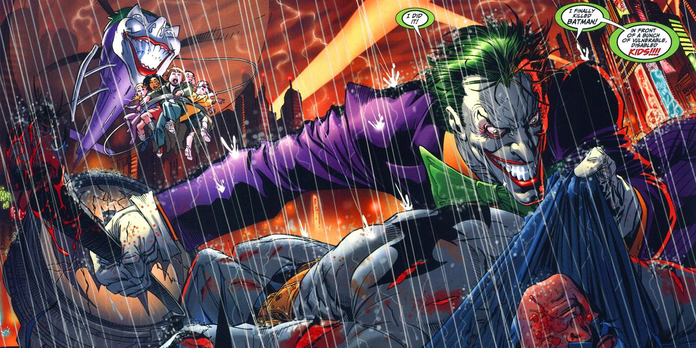 Joker Batman Disabled Kids Greatest Villains