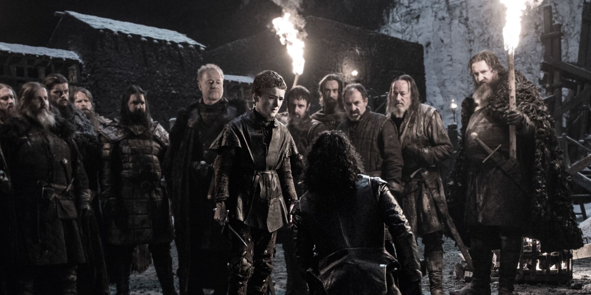 Jon Snow and the Night's Watch