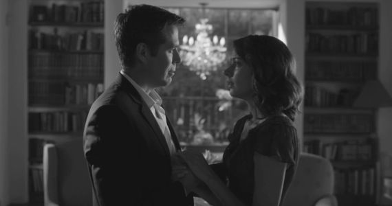 Alexis Denisof and Amy Acker in Joss Whedon's Much Ado About Nothing