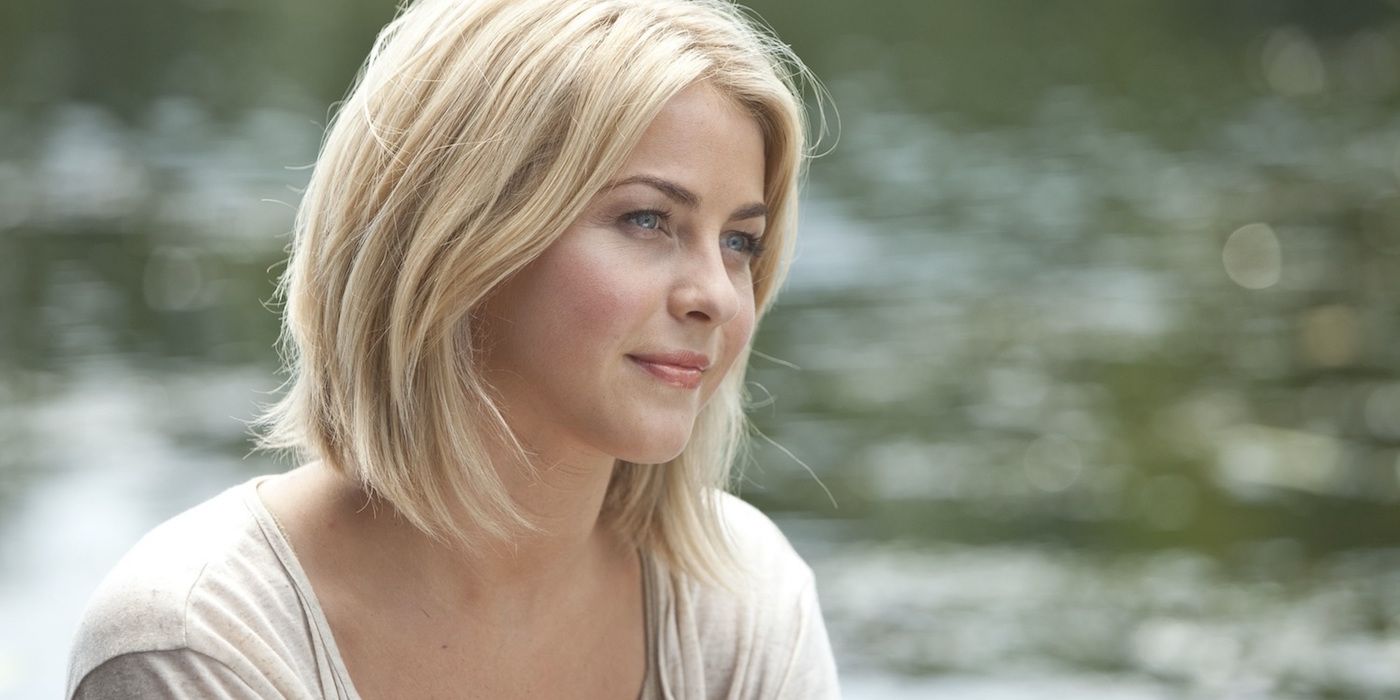Julianne Hough by a lake in Safe Haven