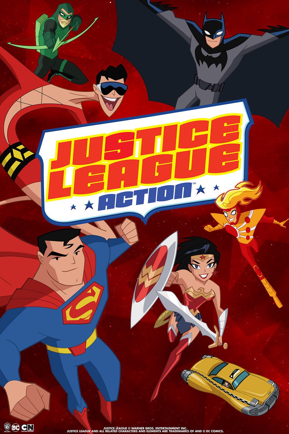 Justice League Action Poster
