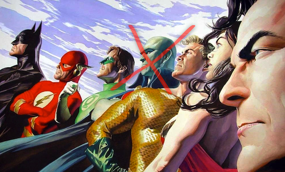 The Big 7 Justice League by Alex Ross