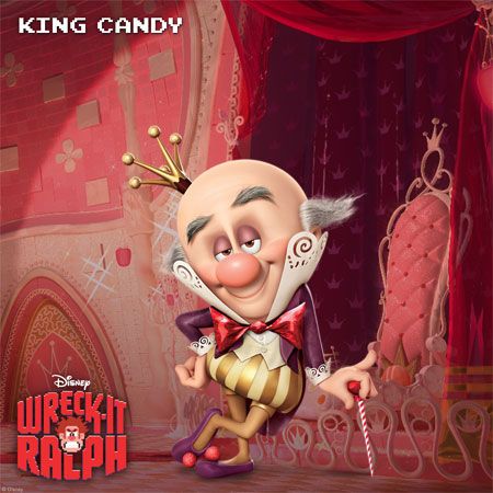 King Candy - a racer in Sugar Rush from Wreck-It Ralph