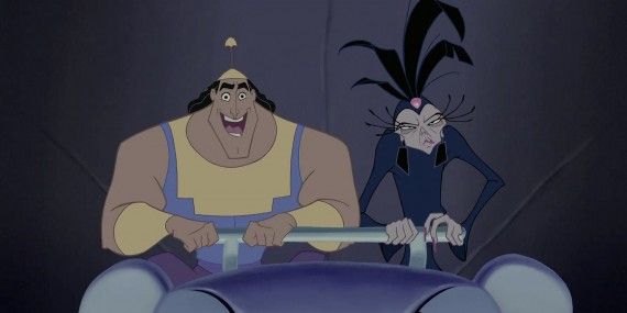 Kronk and Yzma from The Emperor's New Groove