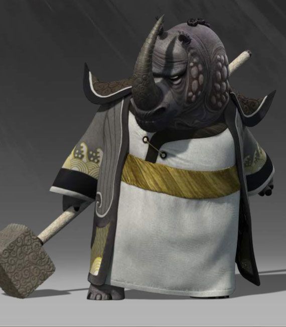 Master Thundering Rhino in Kung Fu Panda 2