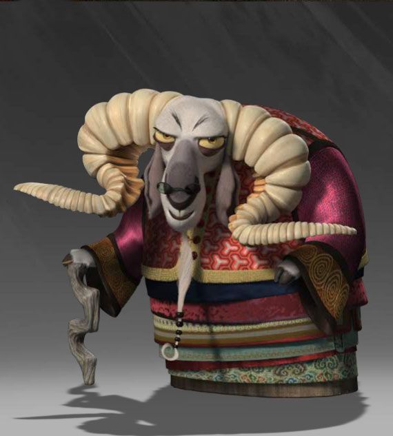 The Soothsayer in Kung Fu Panda 2