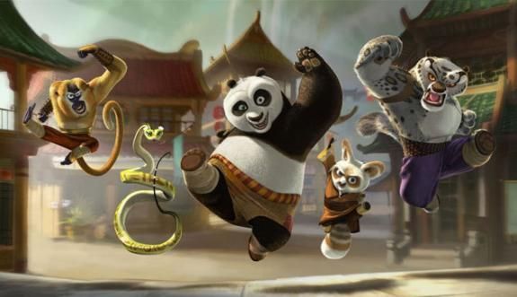 Kung Fu Panda 2 animals
