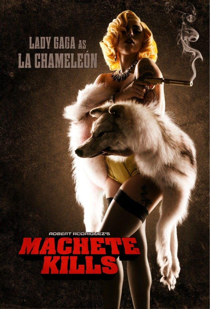 Lady Gaga Gets Her Own ‘Machete Kills’ Poster; First Look at Alexa Vega