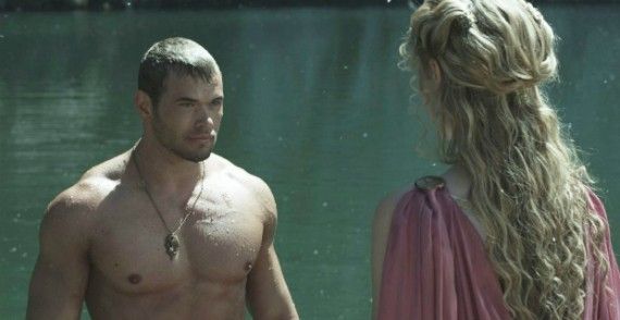 Kellan Lutz and Gaia Weiss in The Legend of Hercules