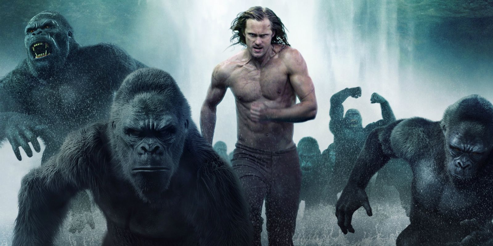 The Legend of Tarzan (2016) clips