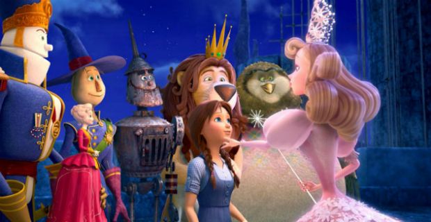 The main characters in Legends of Oz: Dorothy's Return