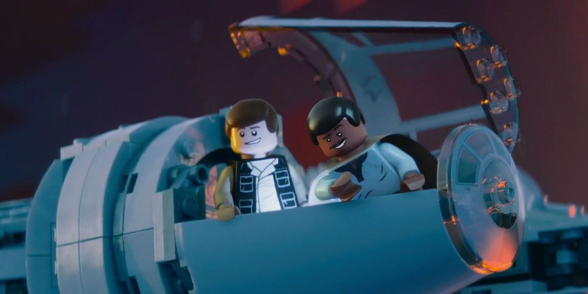 Han Solo and Lando in The LEGO Movie