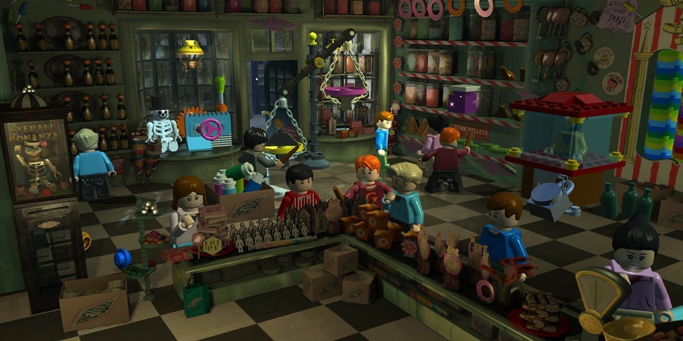 Gameplay from Lego Harry Potter 1-4
