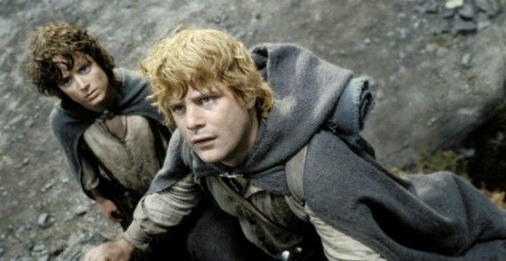 Frodo e Sam em As Duas Torres